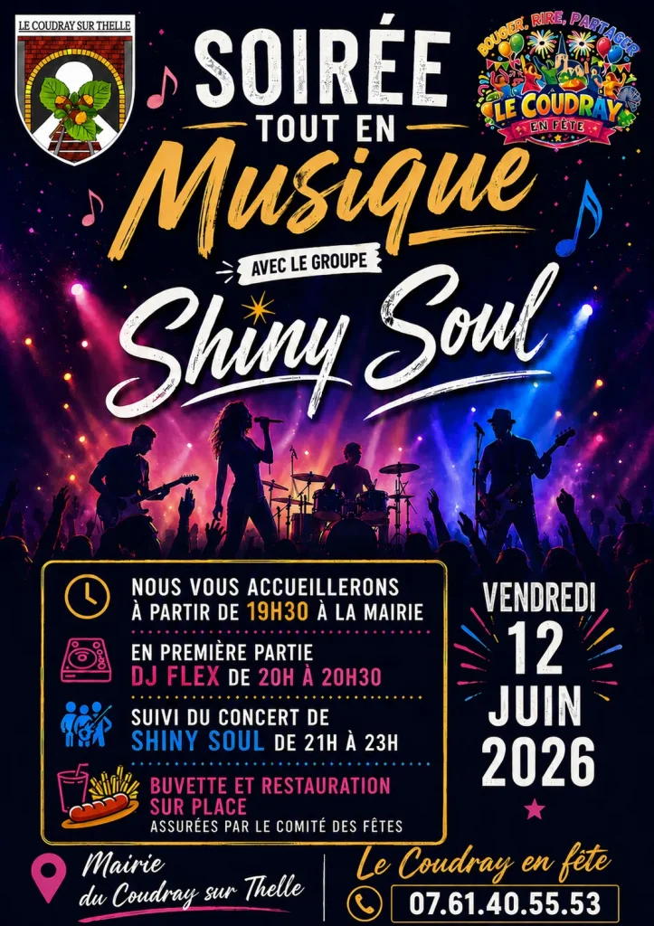 Lire la suite de l'actualité 📅 ALERTE ÉVÉNEMENT : Réservez votre soirée du vendredi 12 juin !